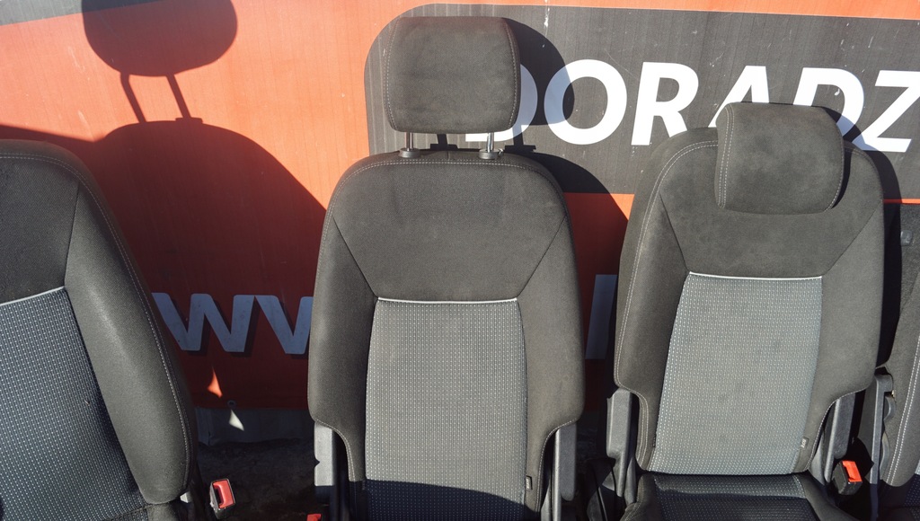 фото №9, Заднее сиденье ремни коврик ford s-max mk1 lift 7-пассажирский