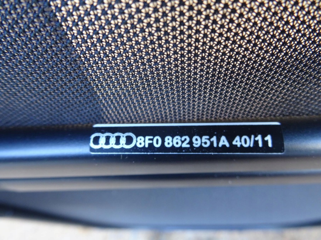 фото №10, Audi a5 s5 rs5 8f cabrio 07-16 windshot windschott ветрозащитный экран 8f0862951a oem