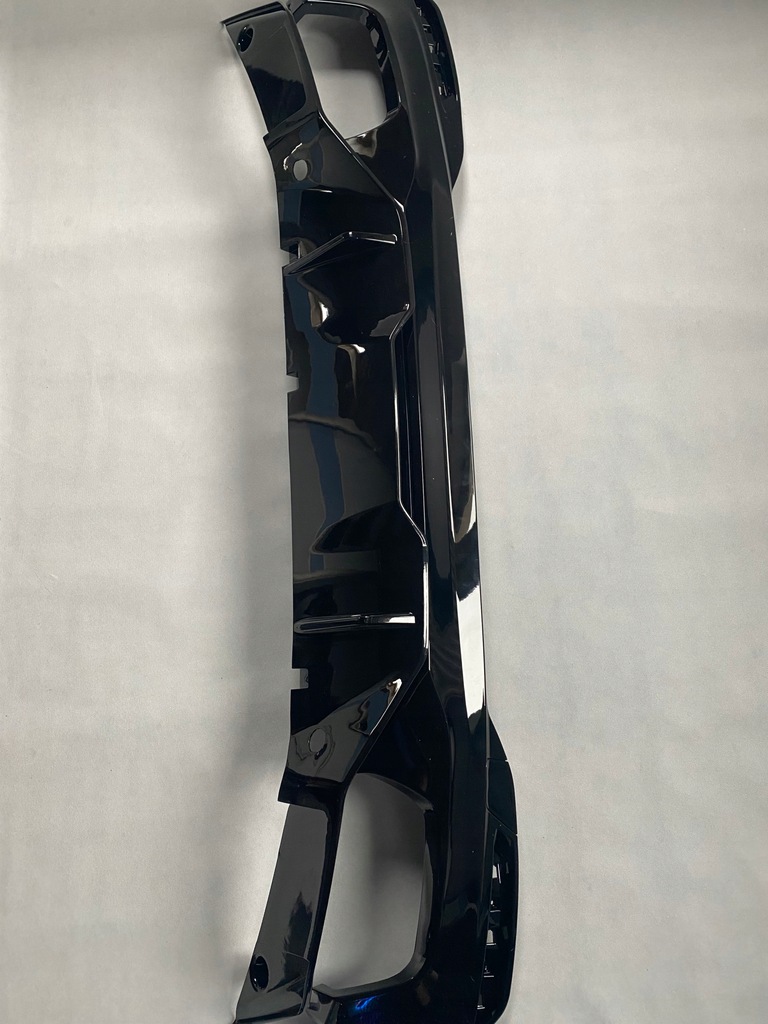 фото №11, Спойлер дифузор бампера накладка задня задній bmw g30 g31 m550 чорний блиск