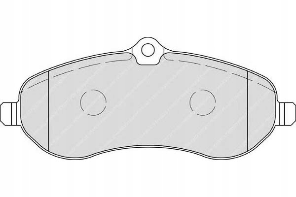 фото №2, Гальмівні колодки гальмівні citroen перед jumpy scudo expert