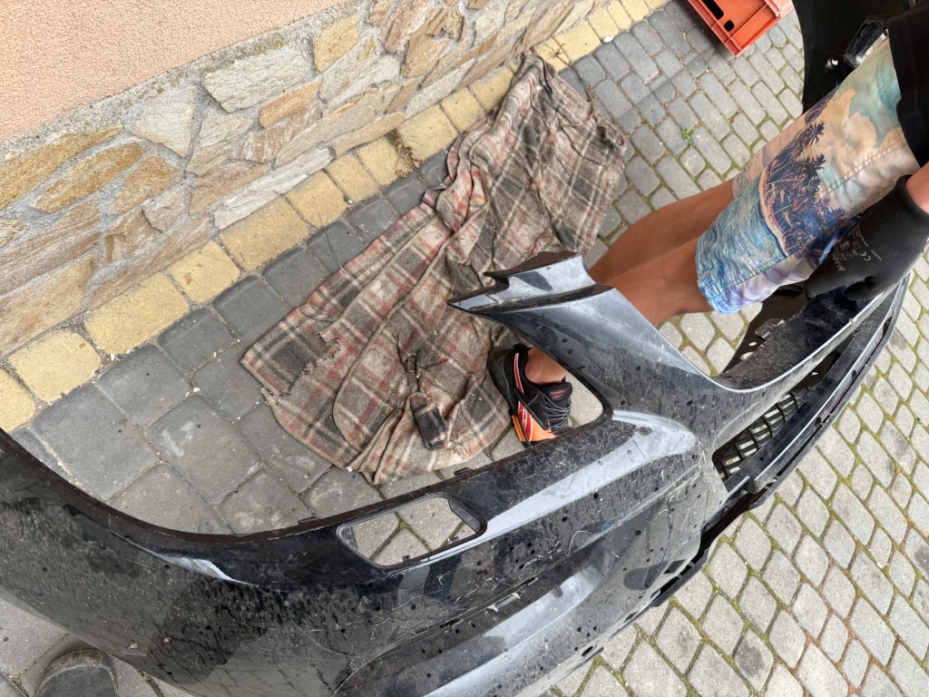 фото №10, Mercedes benz ml w166 бампер передній