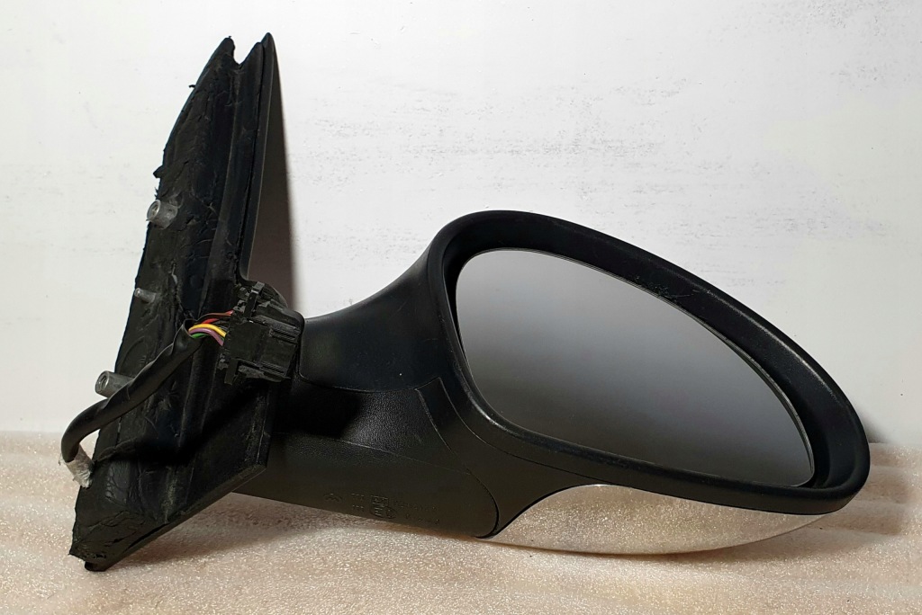 фото №1, Зеркало правое seat altea i хром 7 pin