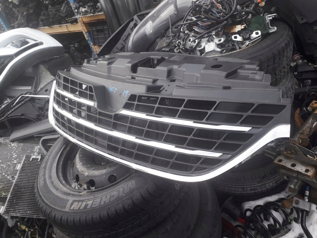 фото №4, Решітка радіатора решітка радіатора renault trafic iii lift 19-