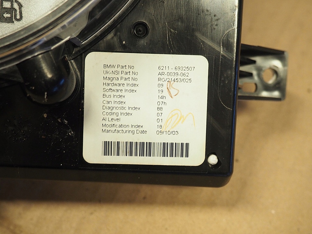 фото №3, Mini r50 r52 r53 one прилади лічильник 6211-6932507 europa