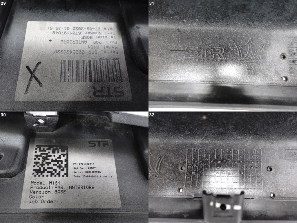 Maserati levante trofeo gts sport m161 lift 18-24 бампер бампер перед Оригінал