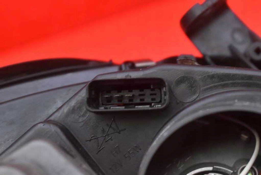 фото №10, Фара левый лампа перед eu 1ej238010-01 nissan primera p12 01-08