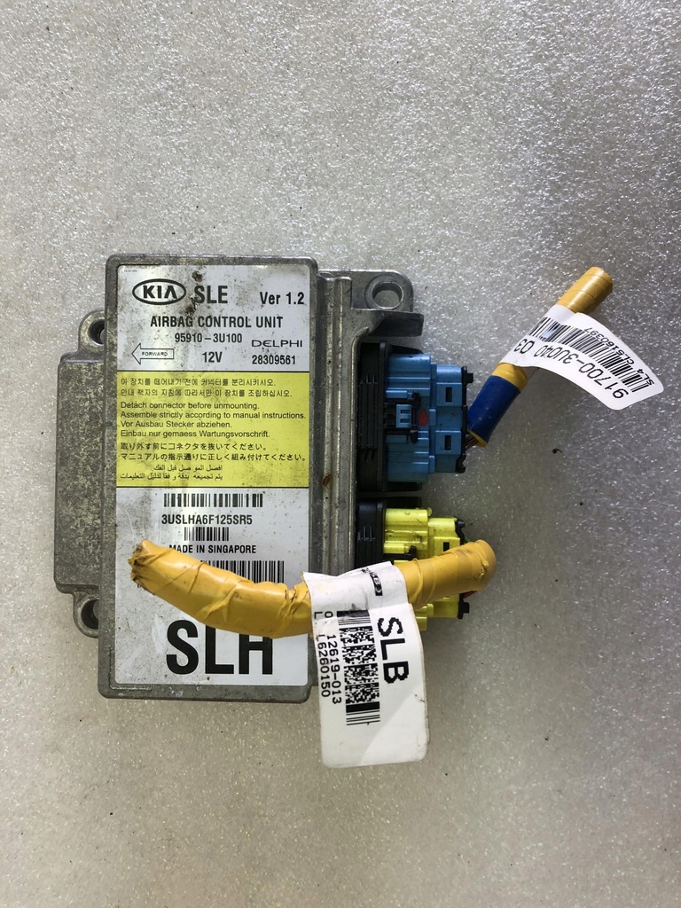 фото №1, Модуль датчик подушка безопасности 95910-3u100 kia sportage iii