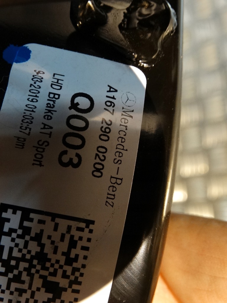 фото №2, Idealny педаль гальма mercedes w167 1