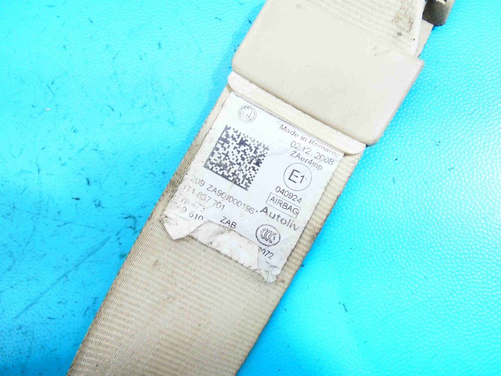 фото №3, Pas безопасности левый перед superb ii eu