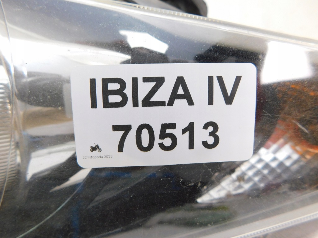 фото №10, Seat ibiza iv 1.4 tdi фара лампа перед левая