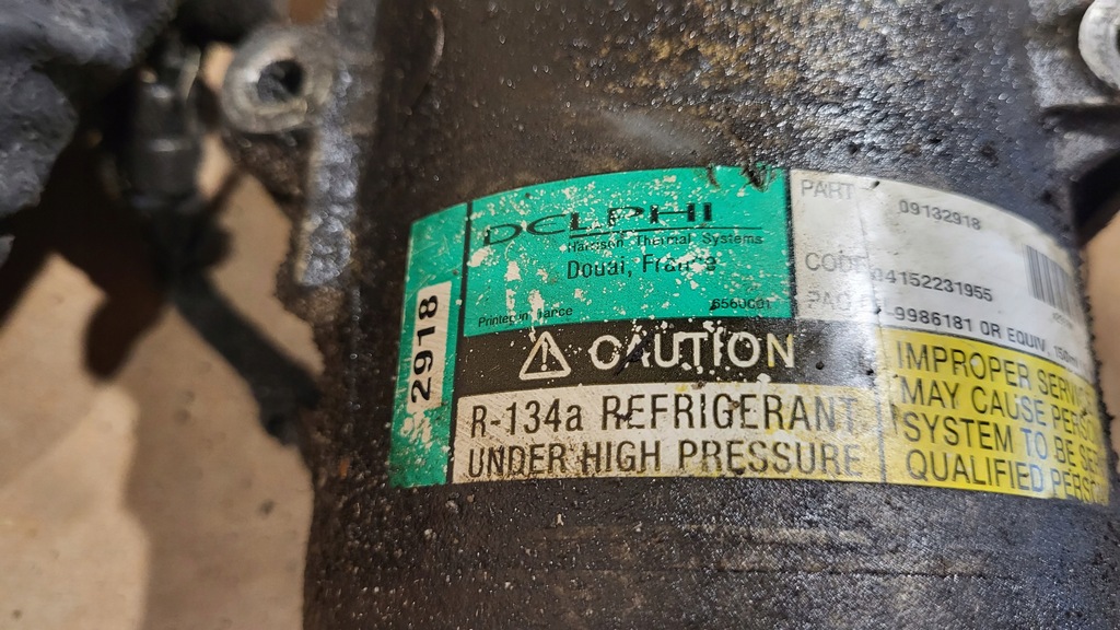 фото №7, Компрессор компрессор кондиционера corsa c 09132918