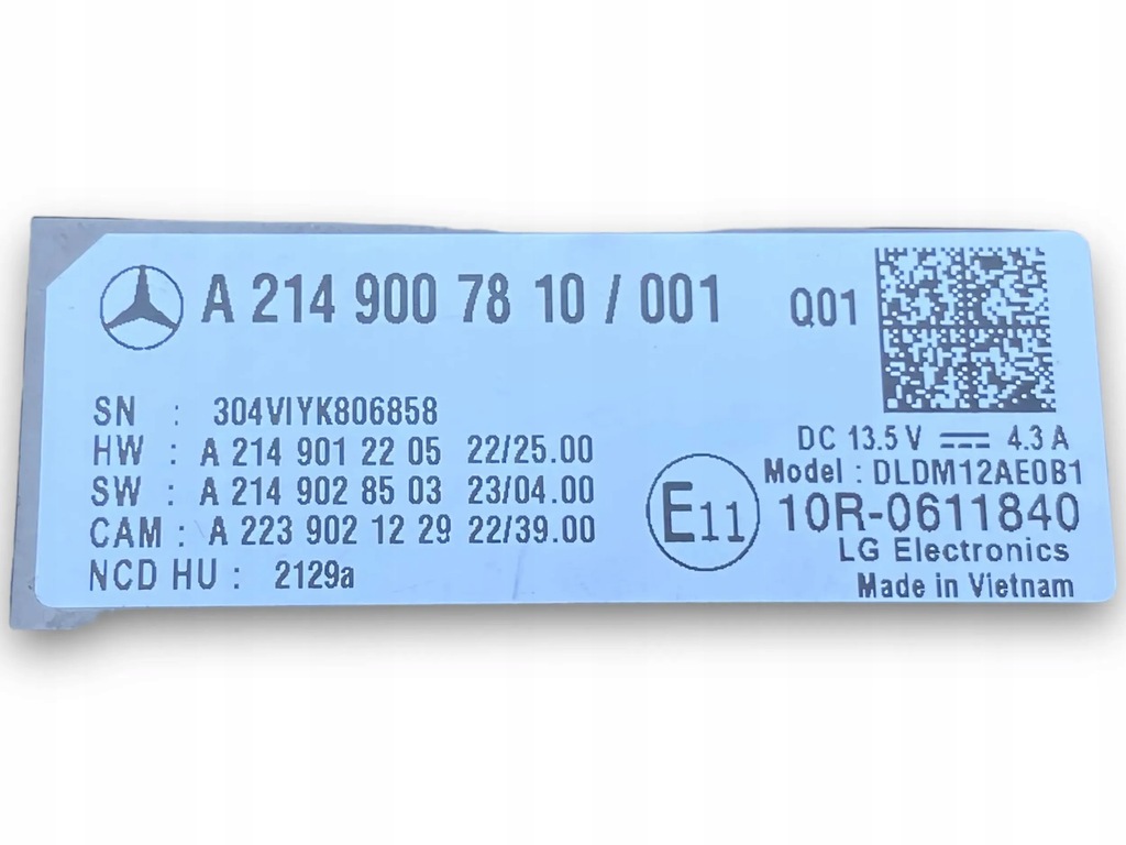 фото №6, Mercedes e klasa w214 счетчик приборы 2149007810 #205 !m