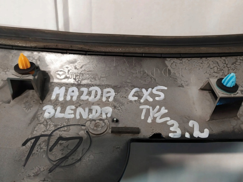 фото №9, Накладка кришки задня mazda cx-5 ii