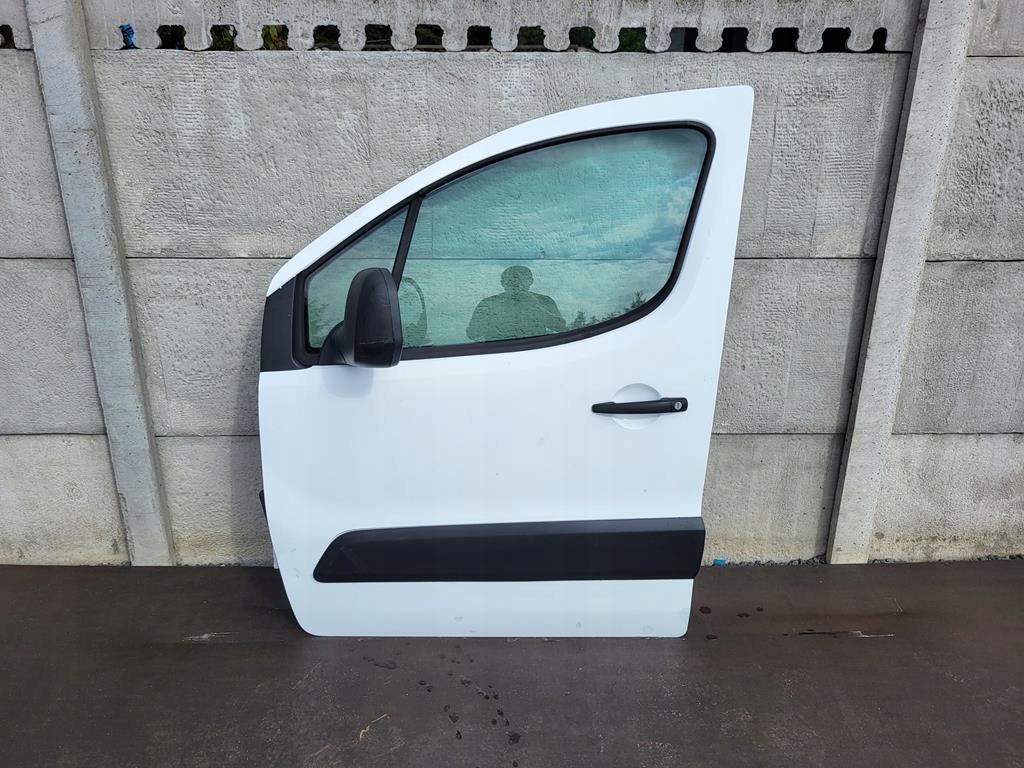 фото №1, Peugeot partner ii berlingo iii 08-18 двері передні ліва перед білий ewp