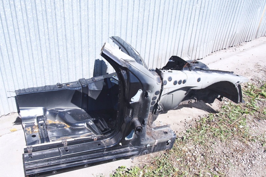 фото №2, Лонжерон порог правый mercedes sl r230 цвет 197