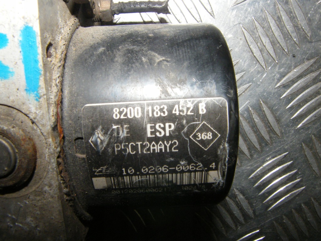 фото №2, Насос блок керування abs renault laguna ii 8200183452 espace iv vel satis