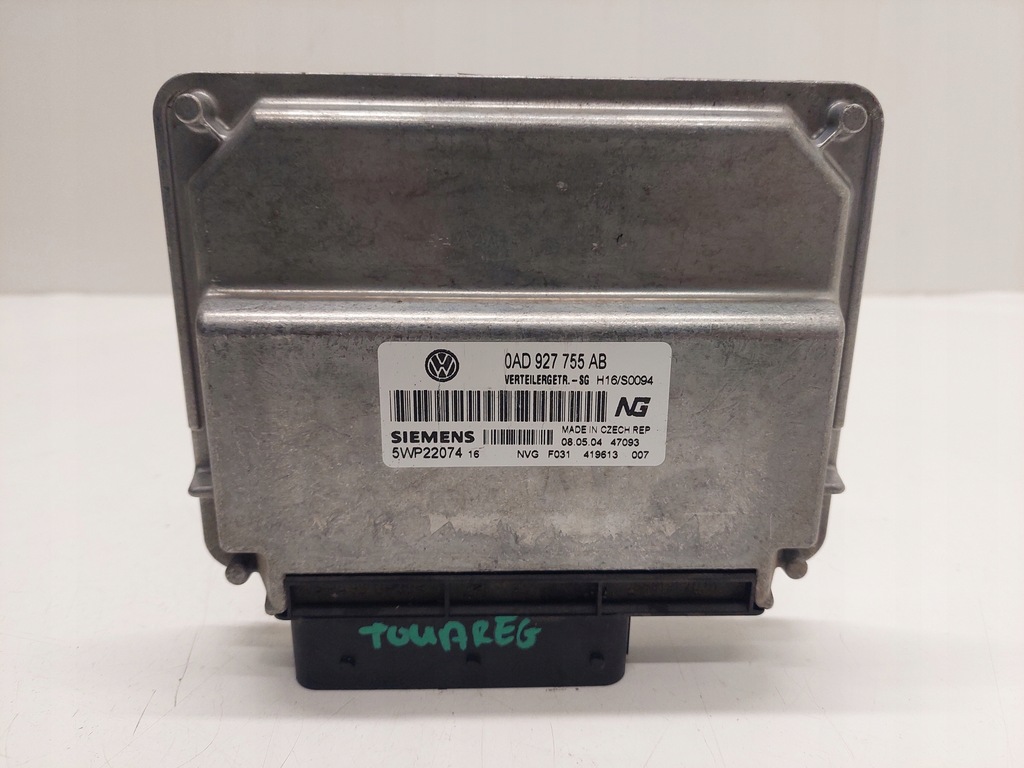 фото №1, Модуль блок керування редуктор volkswagen touareg 0ad927755ab