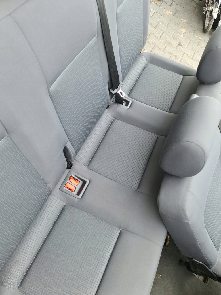 фото №7, T5 7h lift комплект сидений подставка для сиденья заднее сиденье коврик