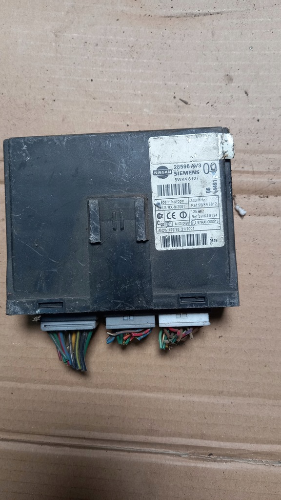фото №1, Модуль комфорту nissan primera p12 28596sv3