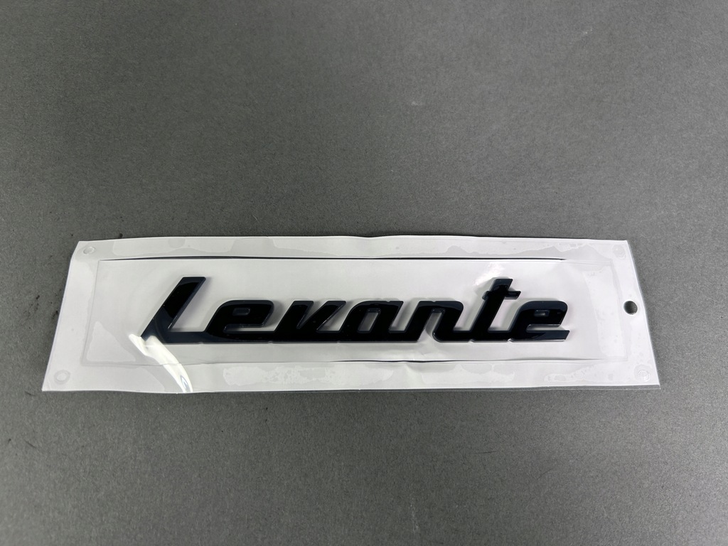 фото №1, Logo эмблема надпись maserati levante чёрные