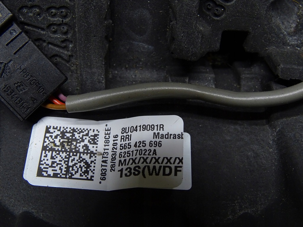 фото №14, Воздуховод кожа мультифункция multi 8u0419091r audi q3 8u s-line