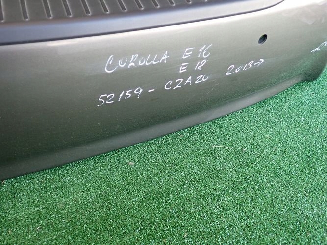 фото №6, Toyota corolla e16 sedan 13- бампер задний задняя