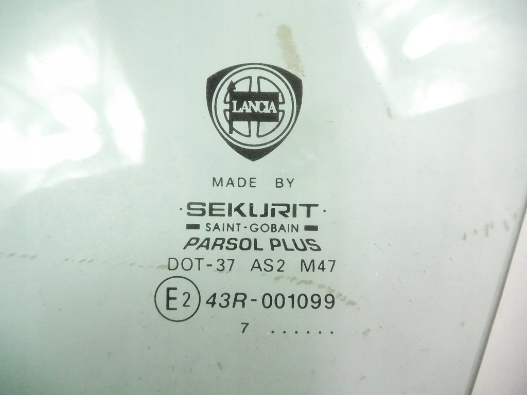 фото №7, Стекло левый перед lancia delta ii 46515340