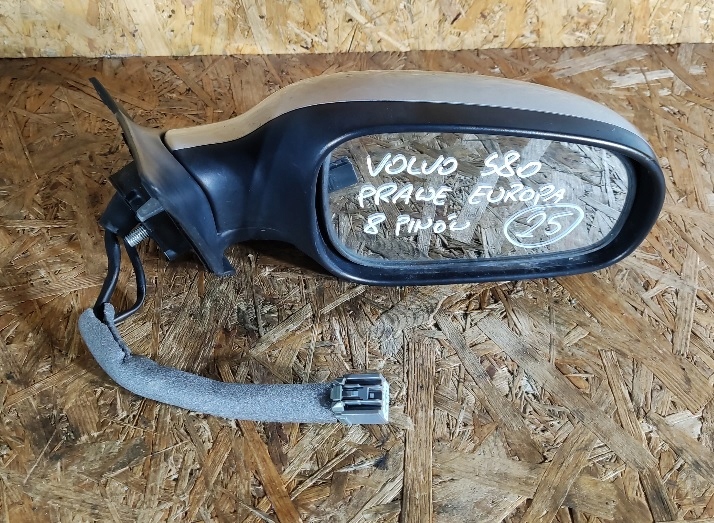 фото №1, Дзеркало праве 8 pinów volvo s80 колір 443-46