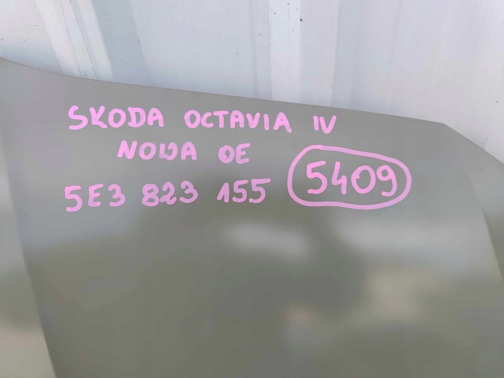 Skoda octavia iv капот крышка двигателя новая оригинал 5409 Недорого