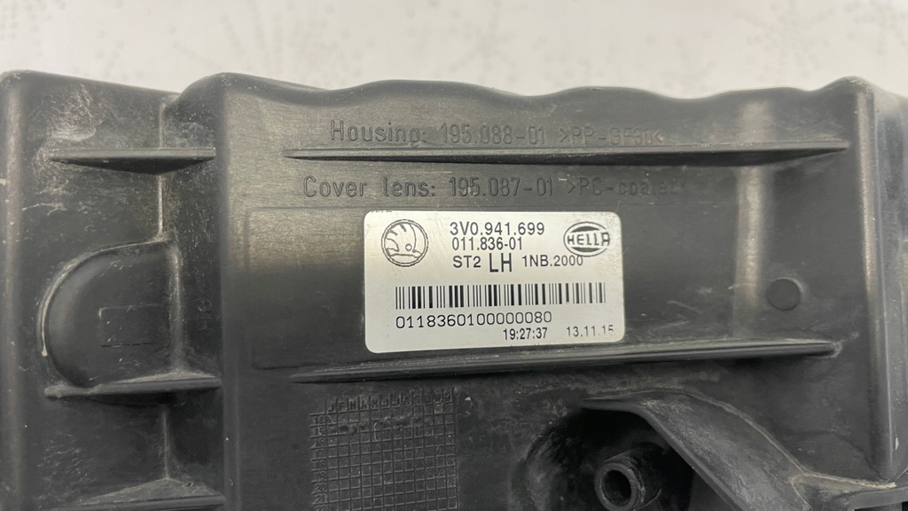 фото №8, Skoda superb 3 iii протитуманна фара фара лівий