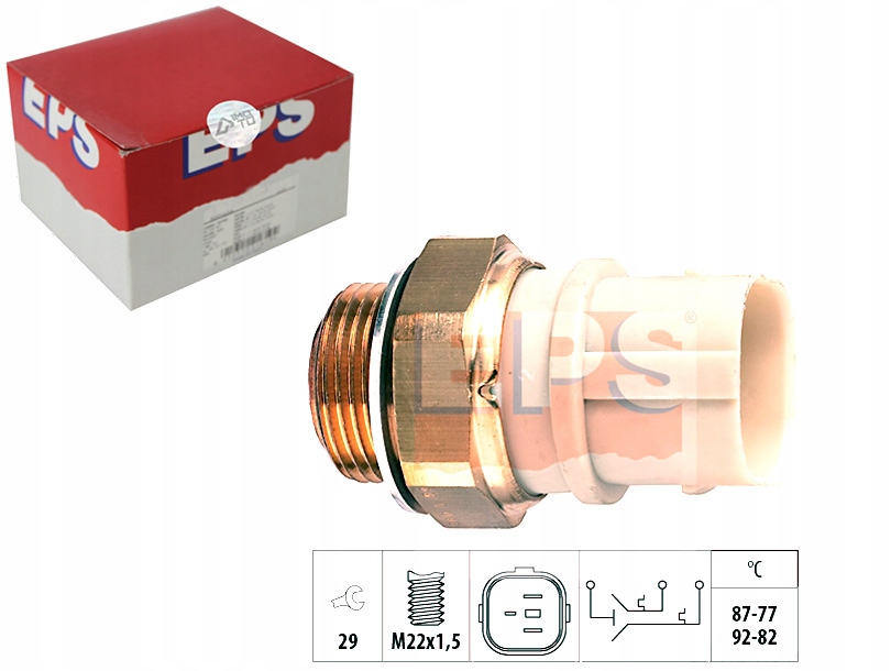 фото №1, Вимикач вентилятора радіатора vw eps