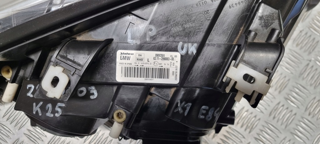 фото №15, Bmw x1 e84 лампа ліва лівий перед передня uk anglik 2990003