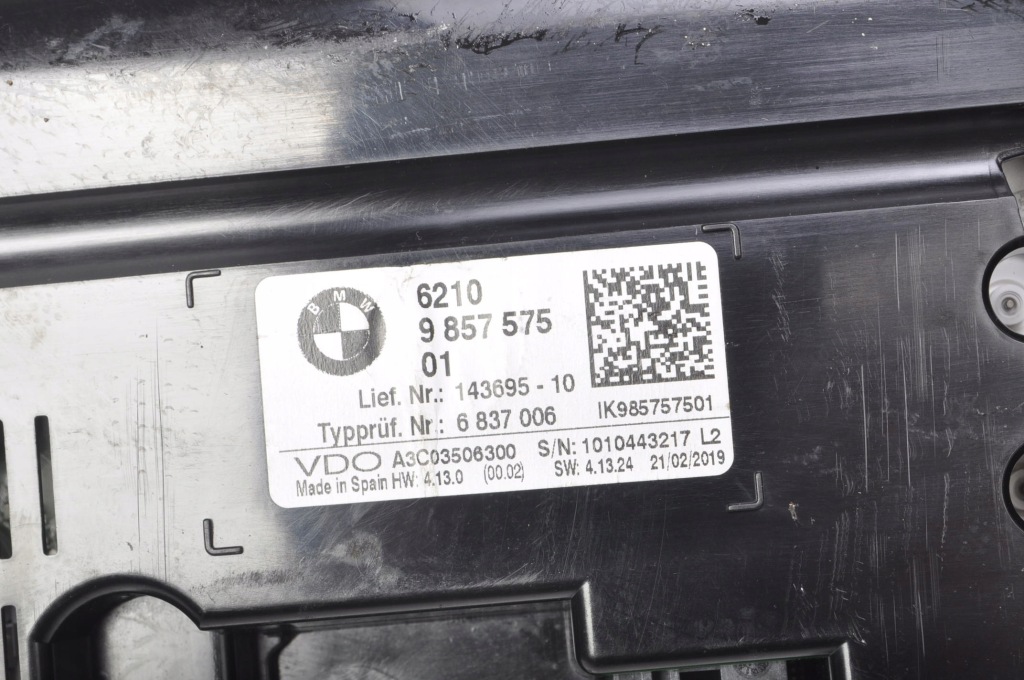 Bmw f20 счетчик приборы 9857575 anglik Киев