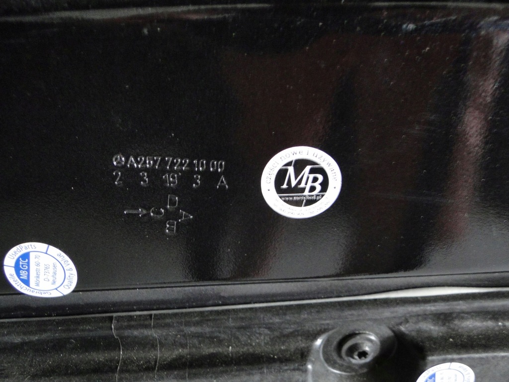 фото №13, Mercedes cls 257 c257 w257 дверь перед передние правое чёрные 197 kpl