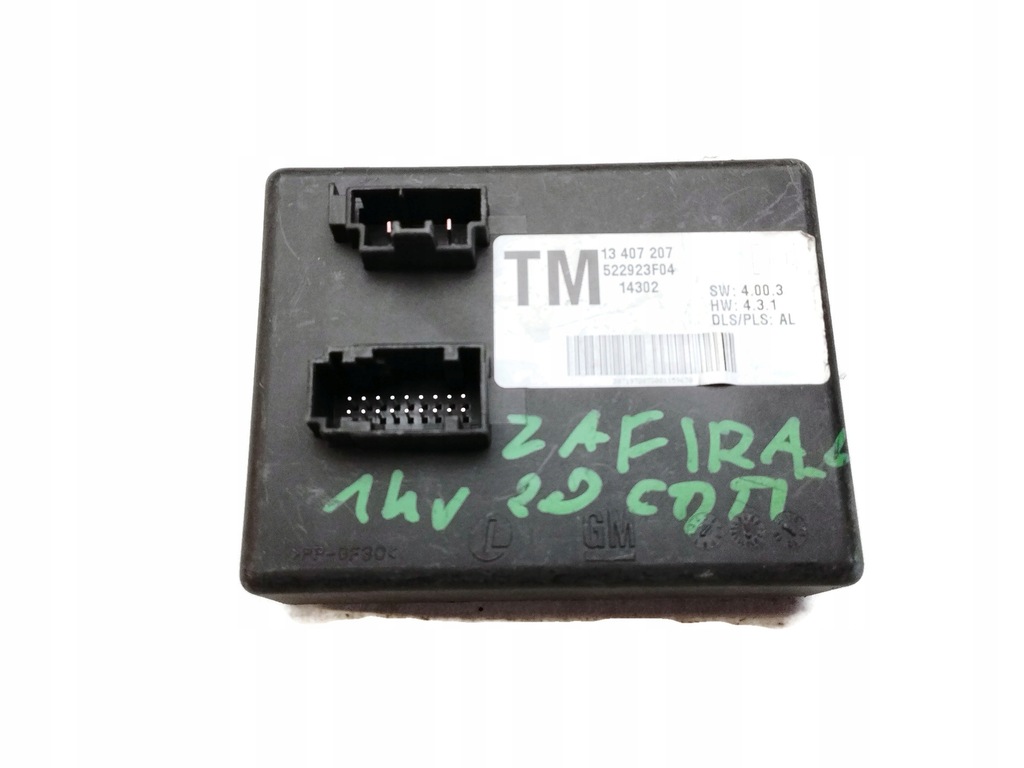 фото №1, Opel zafira c модуль света 13407207