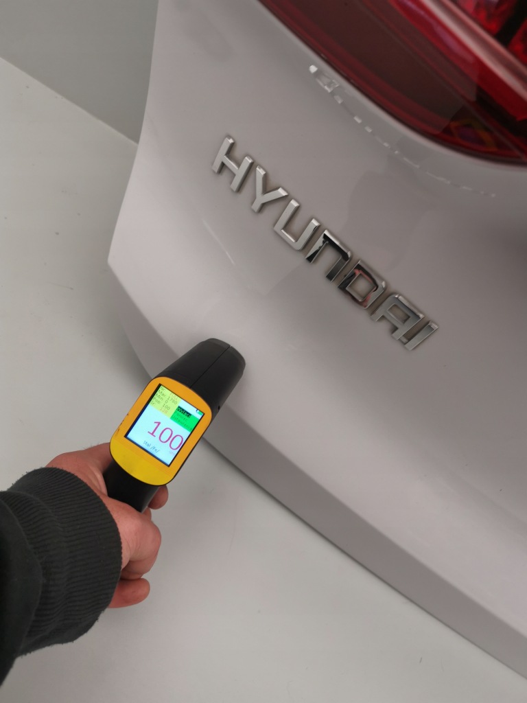 фото №9, Hyundai santa fe iv lift крышка багажника багажника комплектная w3a идеальное состояние электрическая