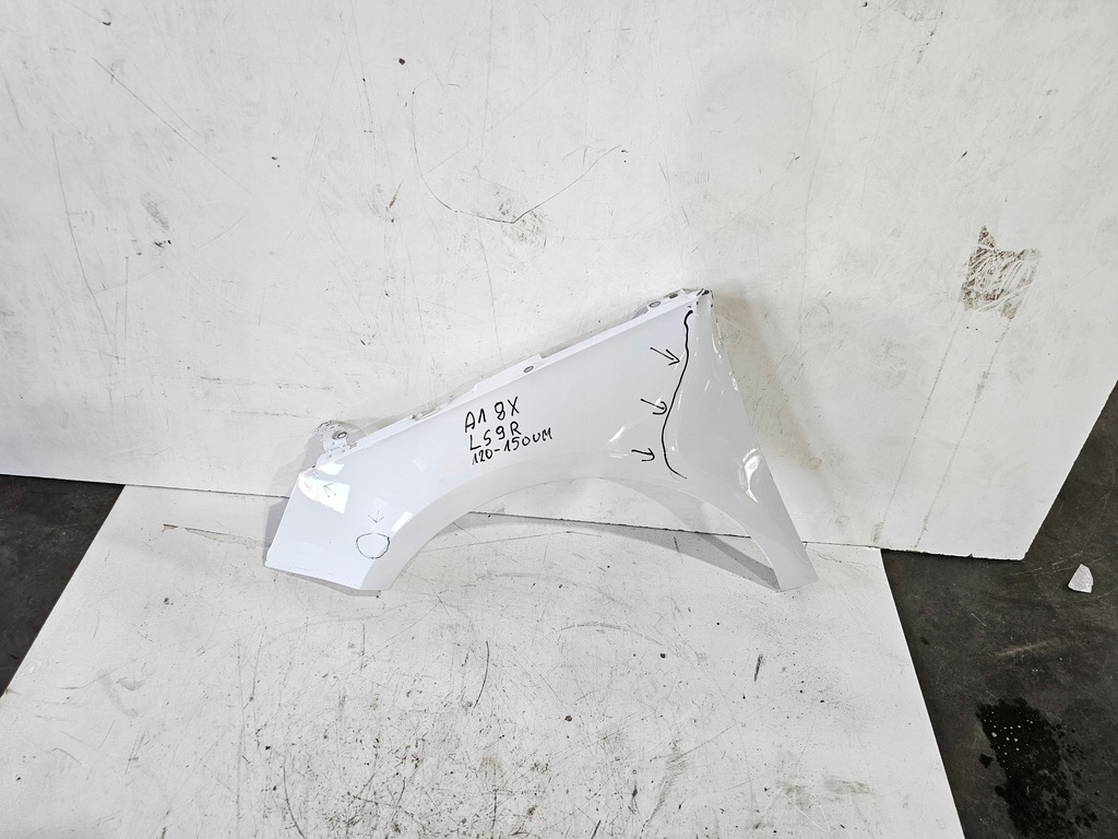 фото №1, Крыло левый перед audi a1 8x ls9r