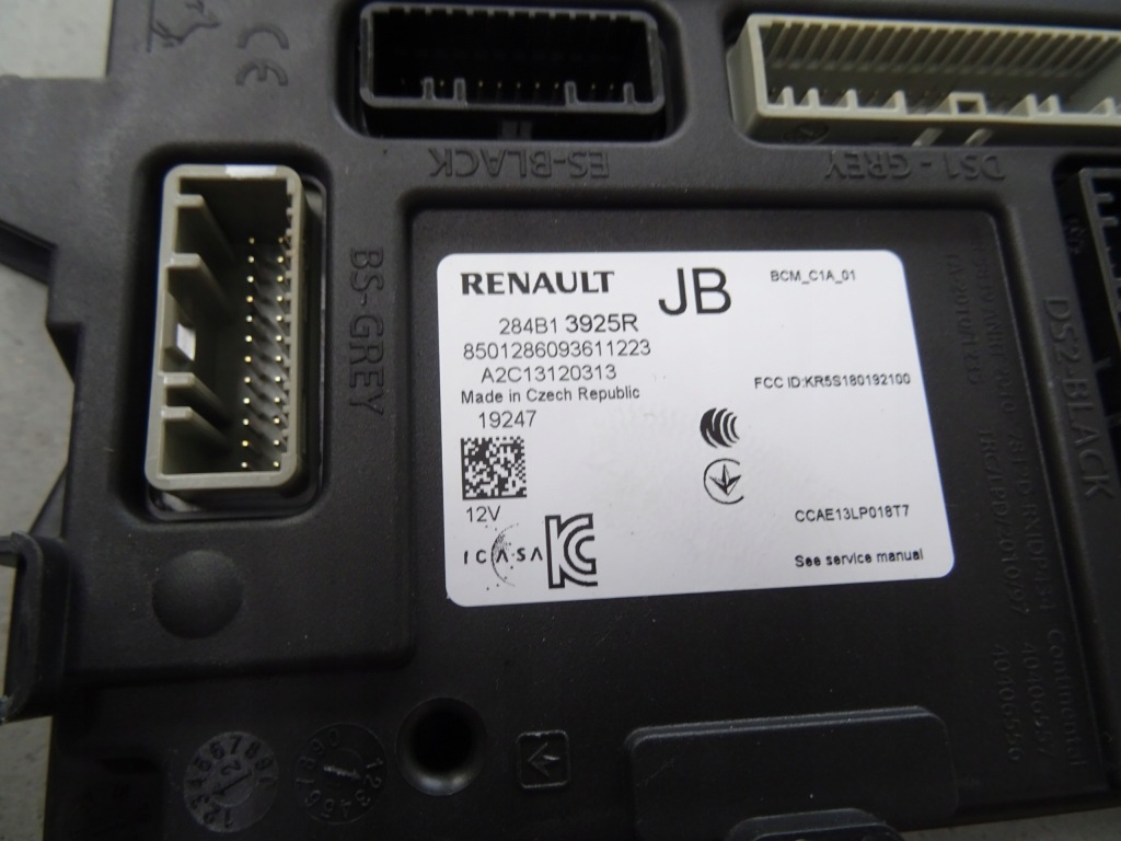 фото №3, Бортовий комп'ютер карта bcm renault zoe ii