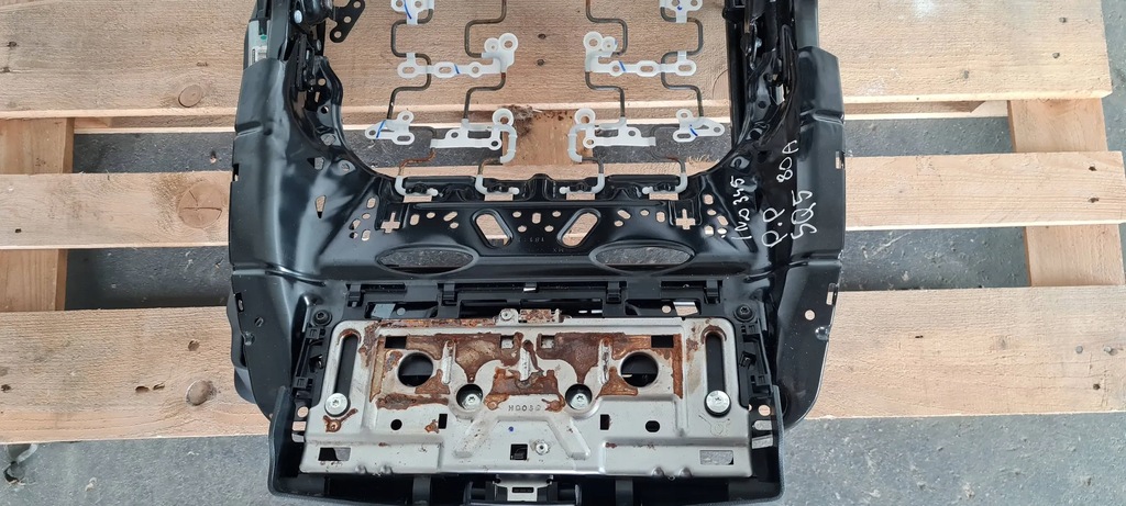 фото №10, Sq5 q5 80a каркас сидіння сидіння правий пасажира pod elektrykę sline