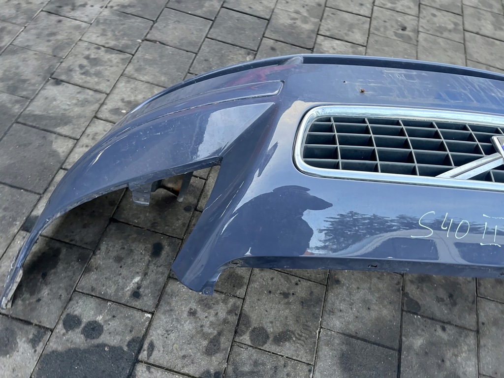 фото №7, Бампер перед передній решітка радіатора volvo s40 ii v50 04- fioletowy