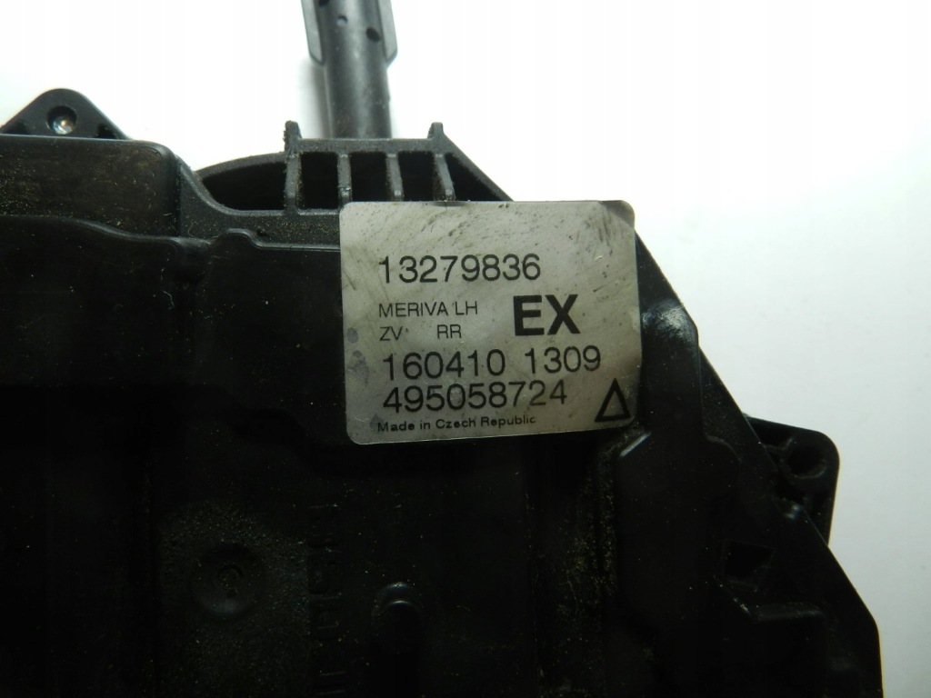 Opel meriva b ii 10-17 замок двері лівий задній 9 pin 13279836 ex 9 pin Київ