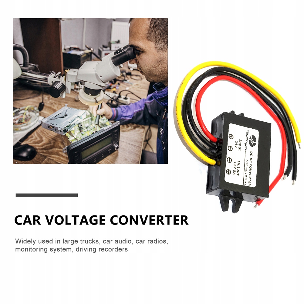фото №8, Преобразователь питания автомобильный dc-12v buck