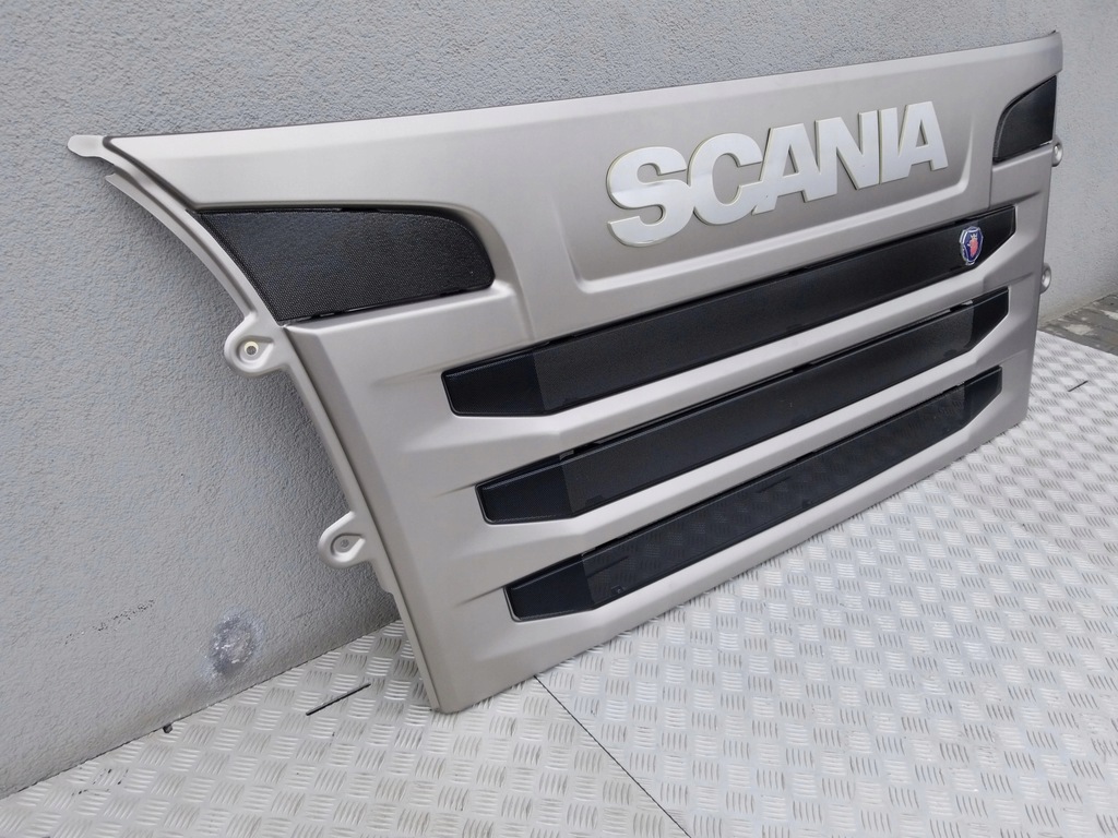 фото №3, Решітка радіатора середня scania r новий typ