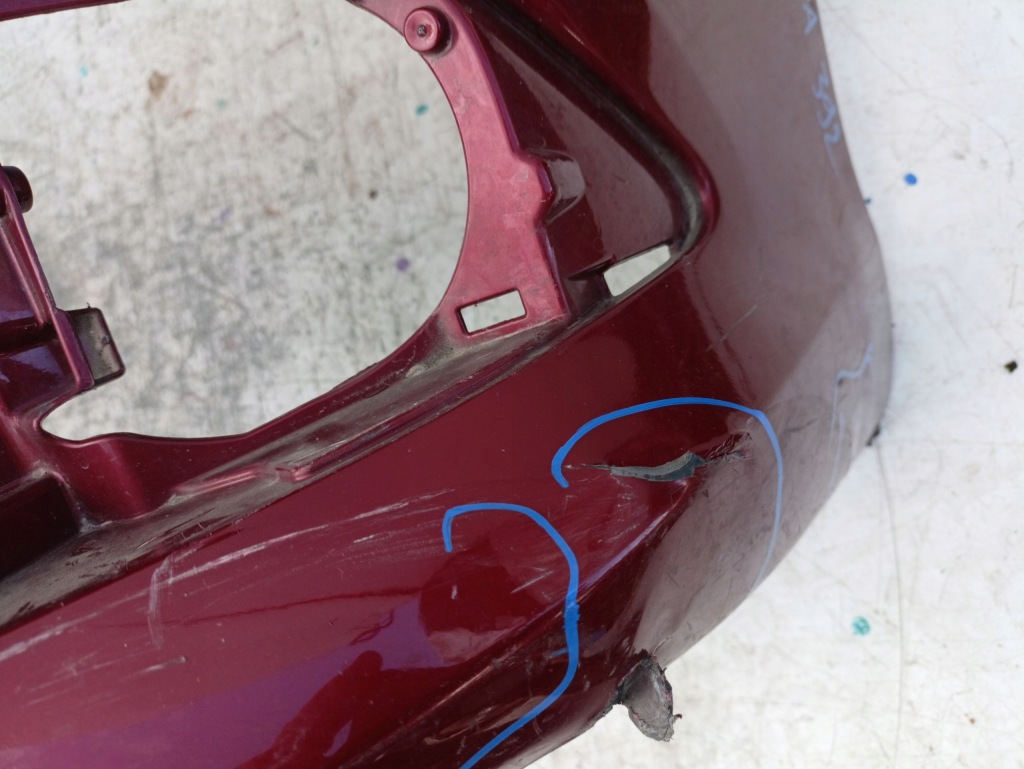 Toyota auris 2 2 рестайлинг  15-18 бампер передний перед Недорого