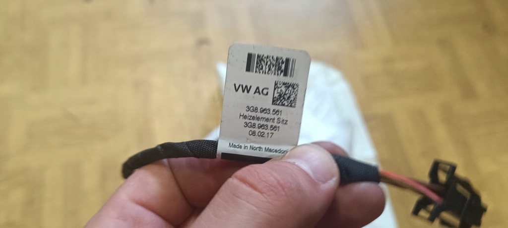 фото №8, Подогрев задний сиденье volkswagen arteon 3g8963561