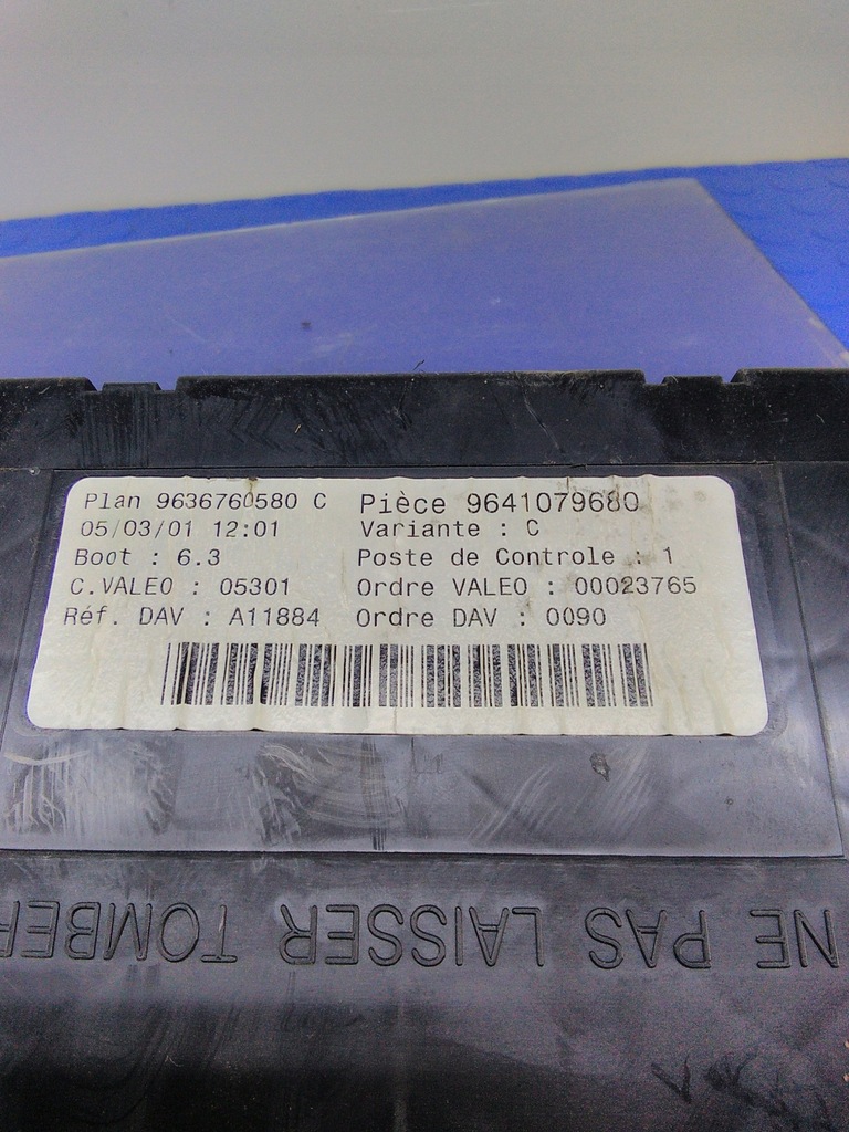 фото №5, Peugeot 307 модуль блок керування bsi 9636760580c