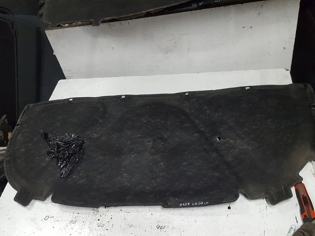 фото №4, Audi a4 b7 cabrio шумоизоляция шумоизоляция капот