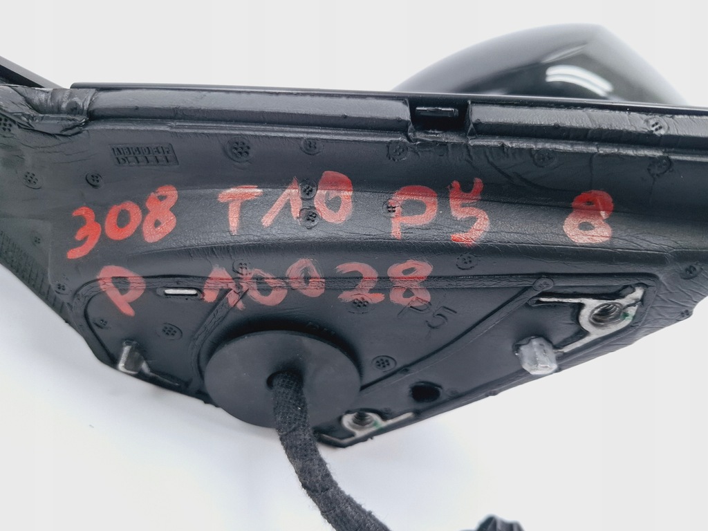 фото №7, Зеркало правое передние 8 pin peugeot 308 iii t10 21- #10028