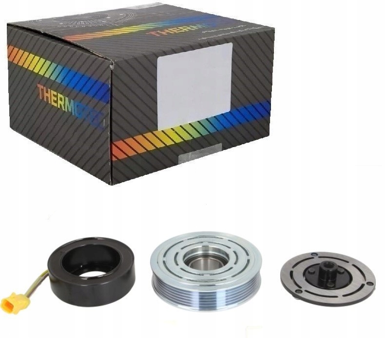 фото №13, Сцепление полный компрессор кондиционера sanden sd7v16 6pk 119mm p