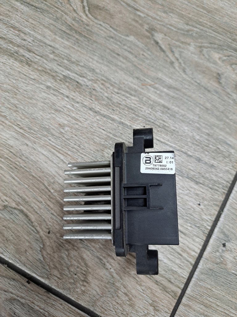 фото №1, Резистор jeż обігрівача renault gama t volvo fh 4